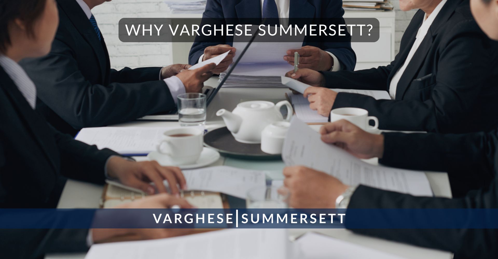 Por qué Varghese Summersett