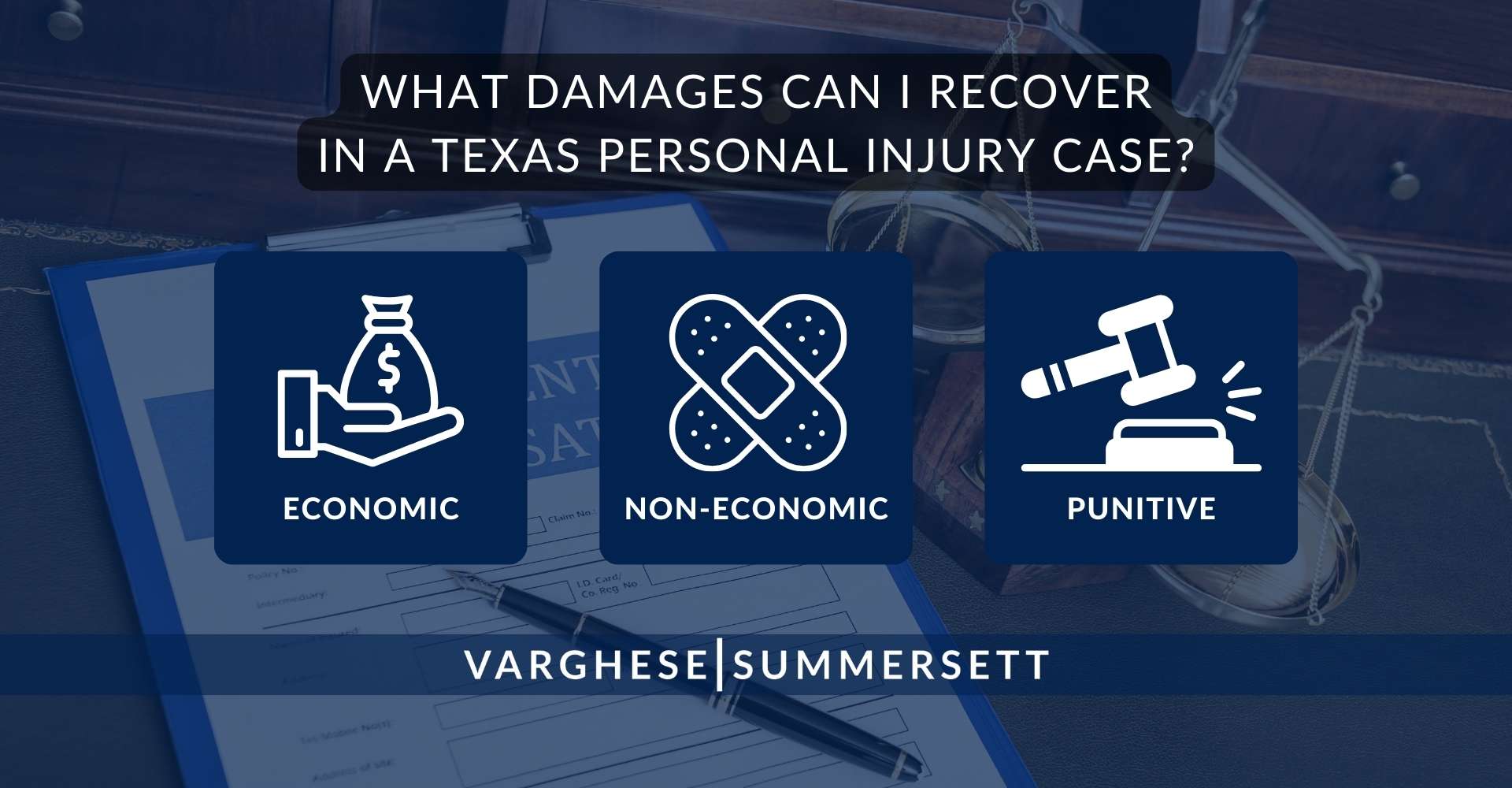 ¿Qué daños puedo recuperar en un caso de lesiones personales en Texas?