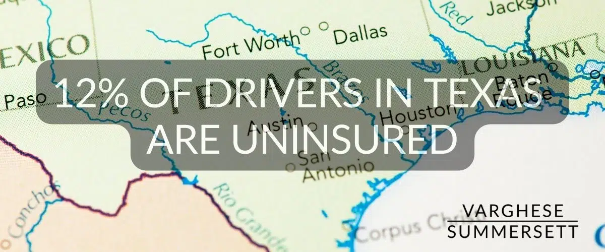 12 percent of drivers are uninsured