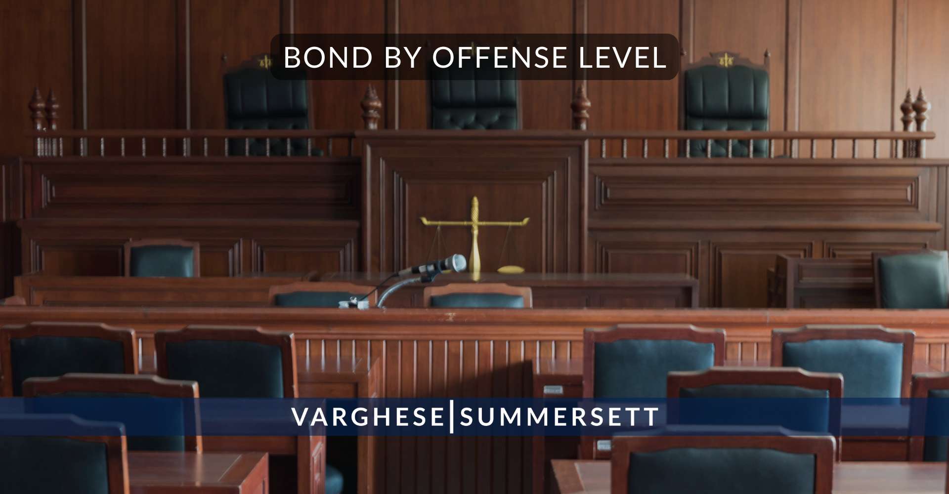 Bond by Offense Level