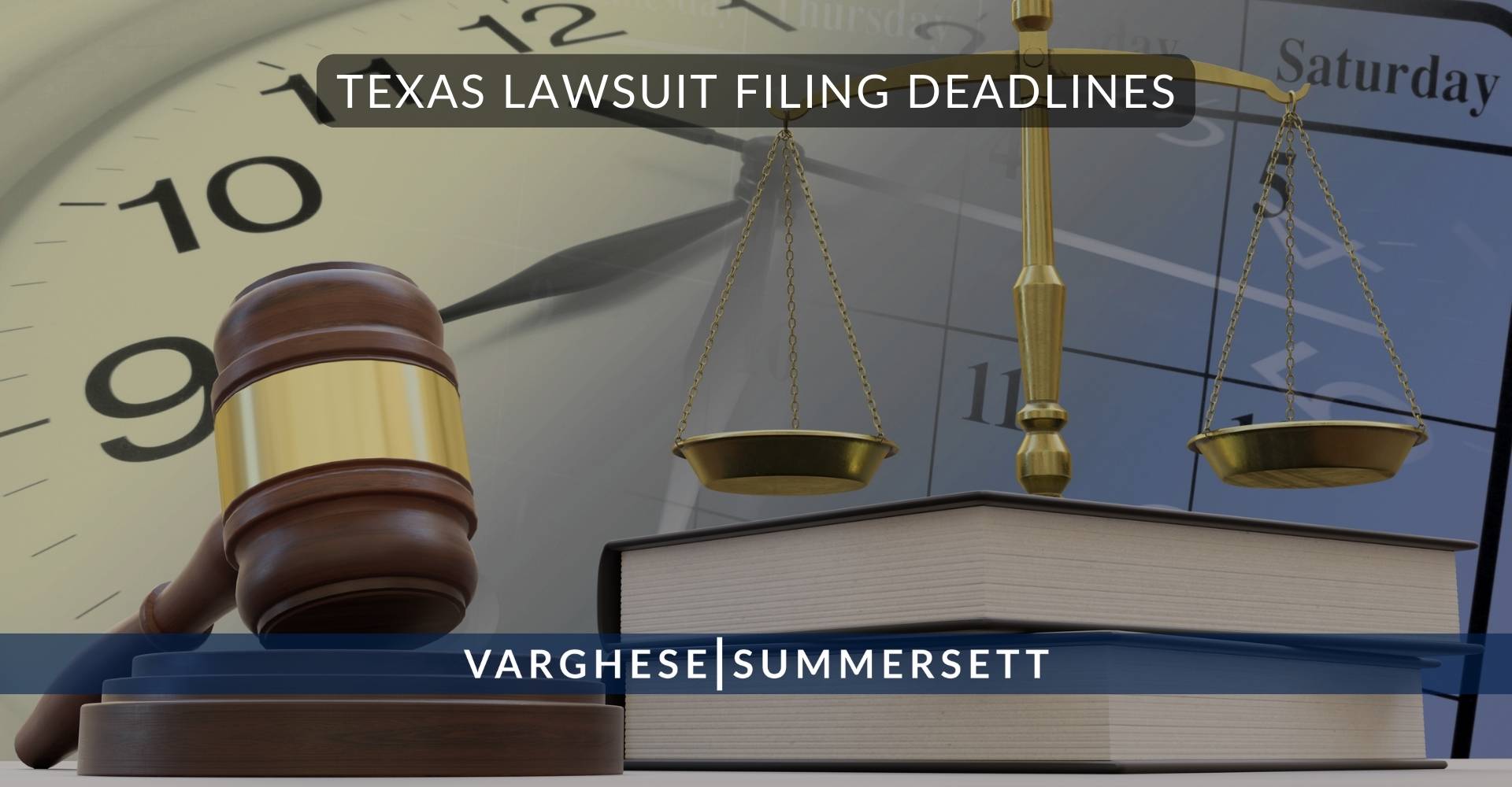Texas Lawsuit Filing Deadlines