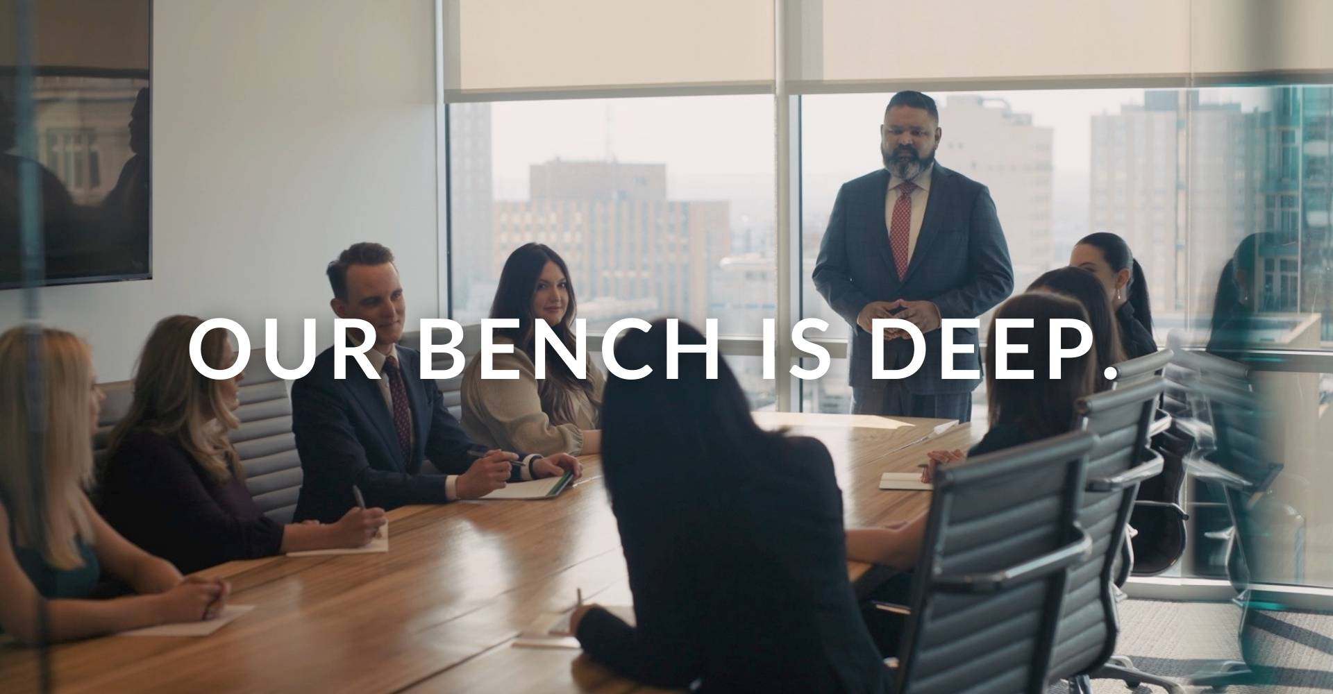 15 Our Bench is Deep | Varghese Summersett Nuestro banquillo es profundo.