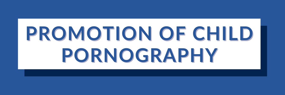 17 Promotion of Child Pornography | Varghese Summersett Promotion of Child Pornography