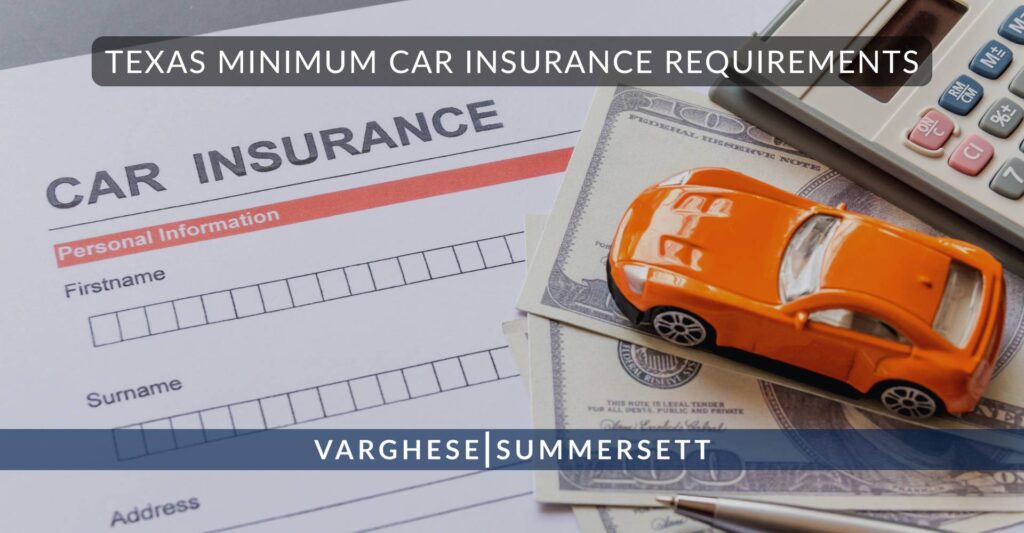 Texas Minimum Car Insurance Requirements