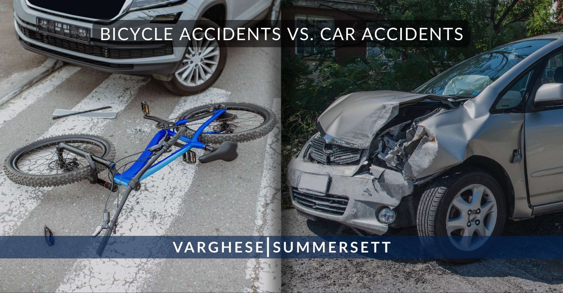 2 Bicycle Accidents VS. Car Accidents 1 1 | Varghese Summersett Accidentes de bicicleta frente a accidentes de coche