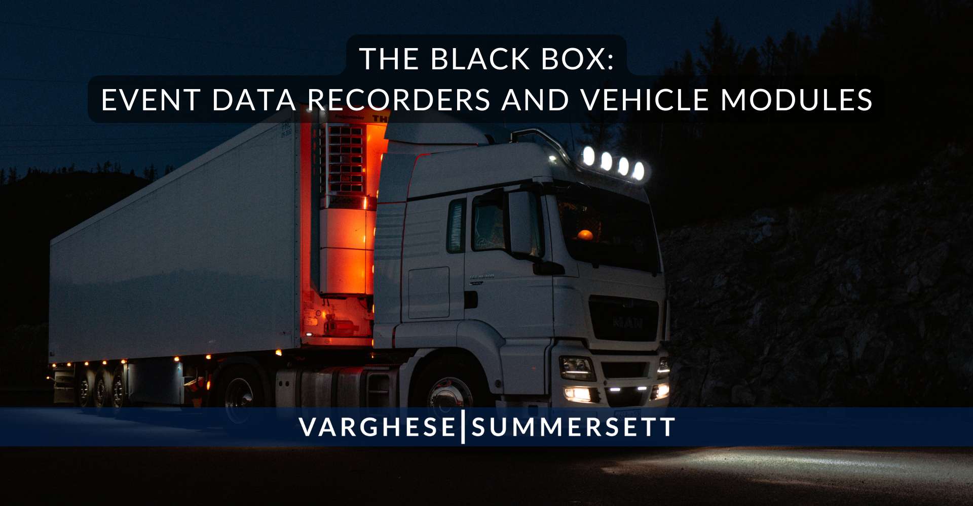 The Black Box: Event Data Recorders and Vehicle Modules