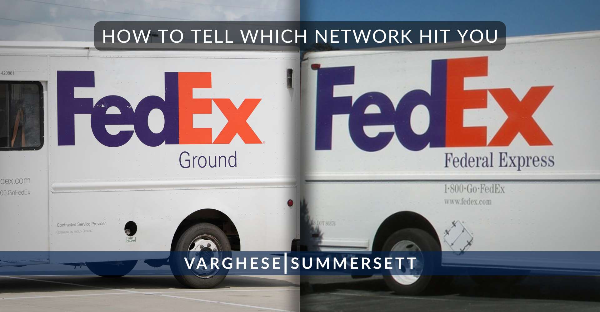 2 Truck Accidents VS. Car Accidents 1 | Varghese Summersett How to Tell Which Network Hit You