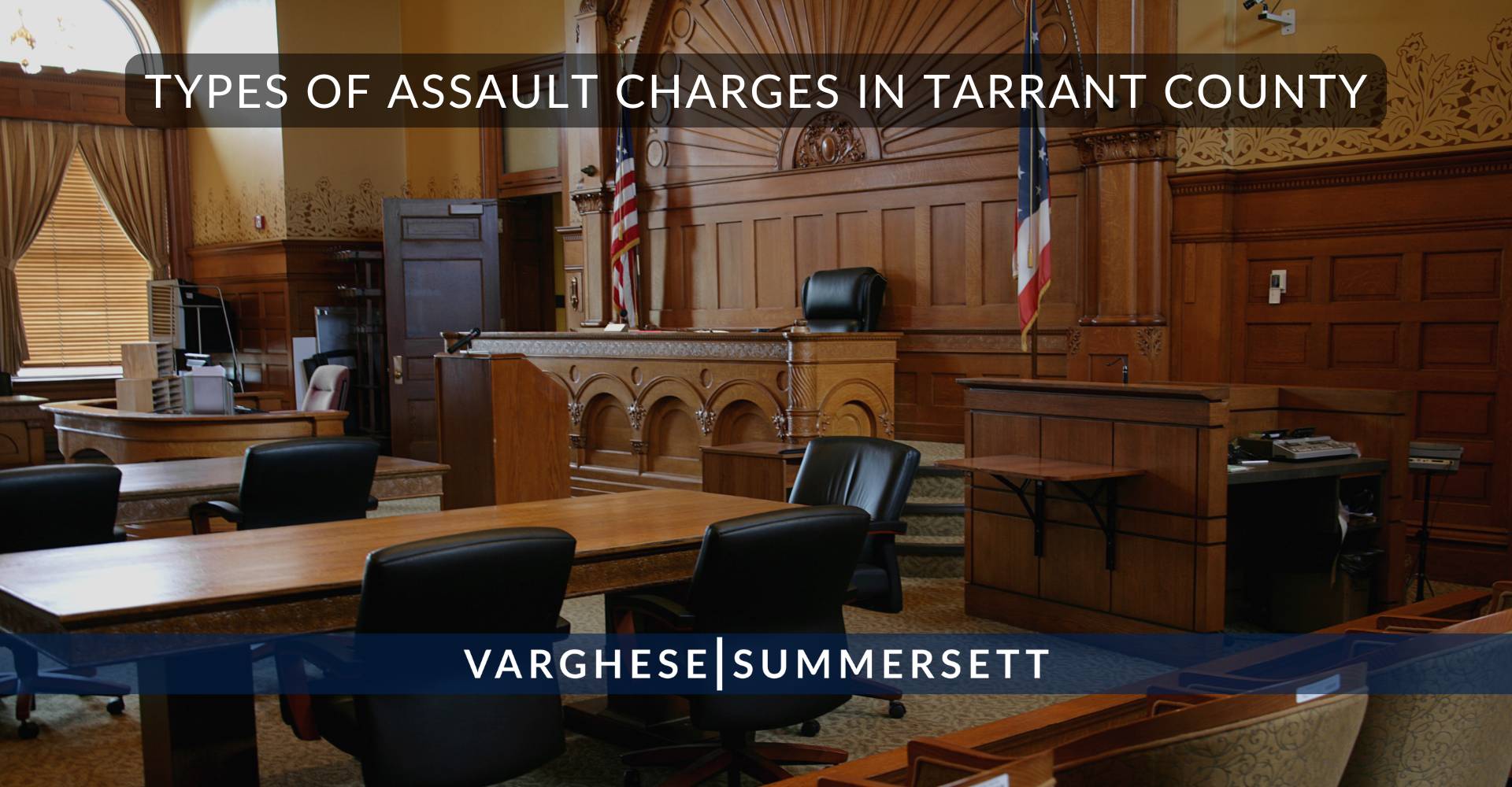 Tipos de cargos por agresión en el condado de Tarrant