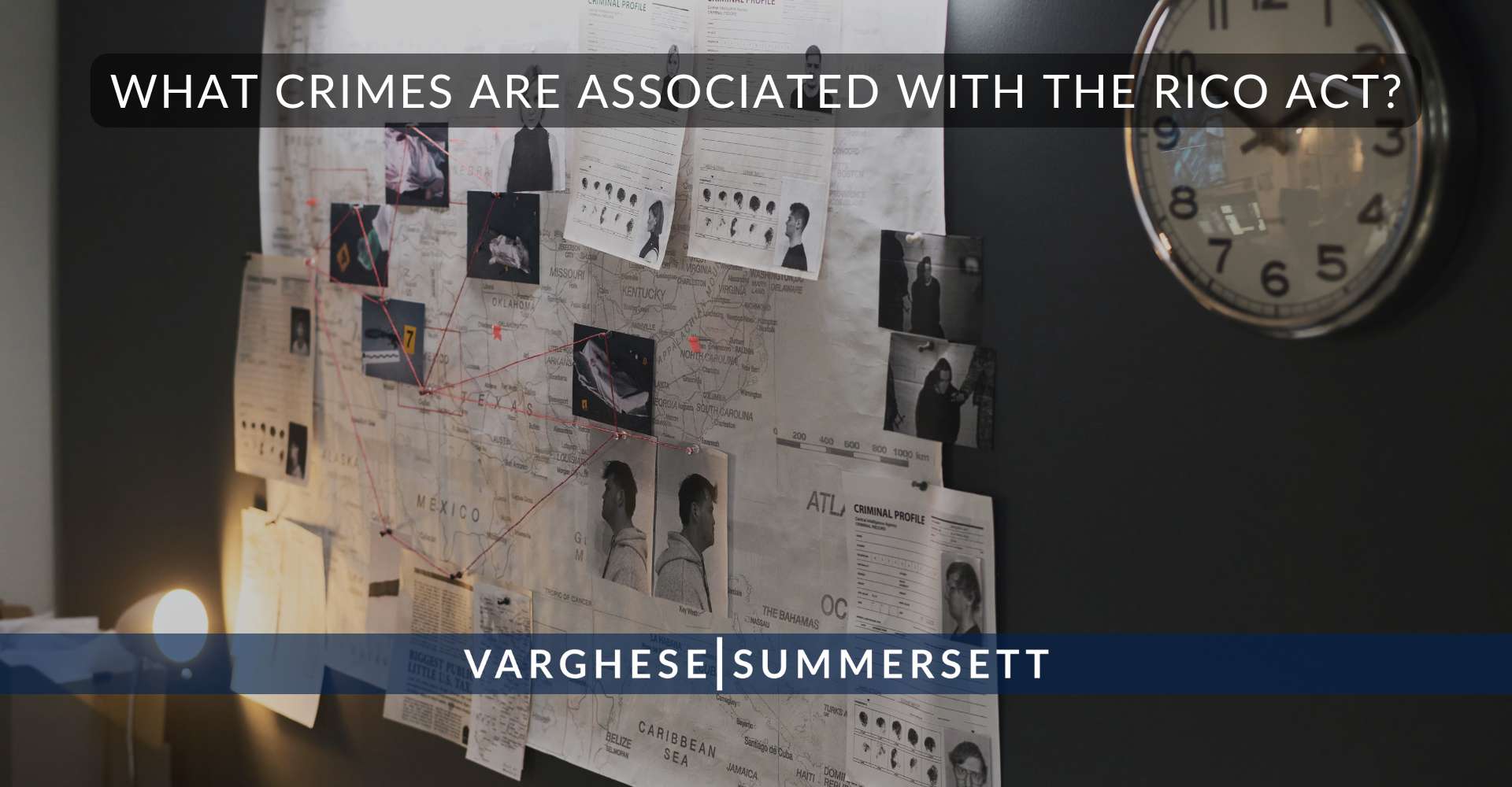 What Crimes are Associated with the RICO Act?