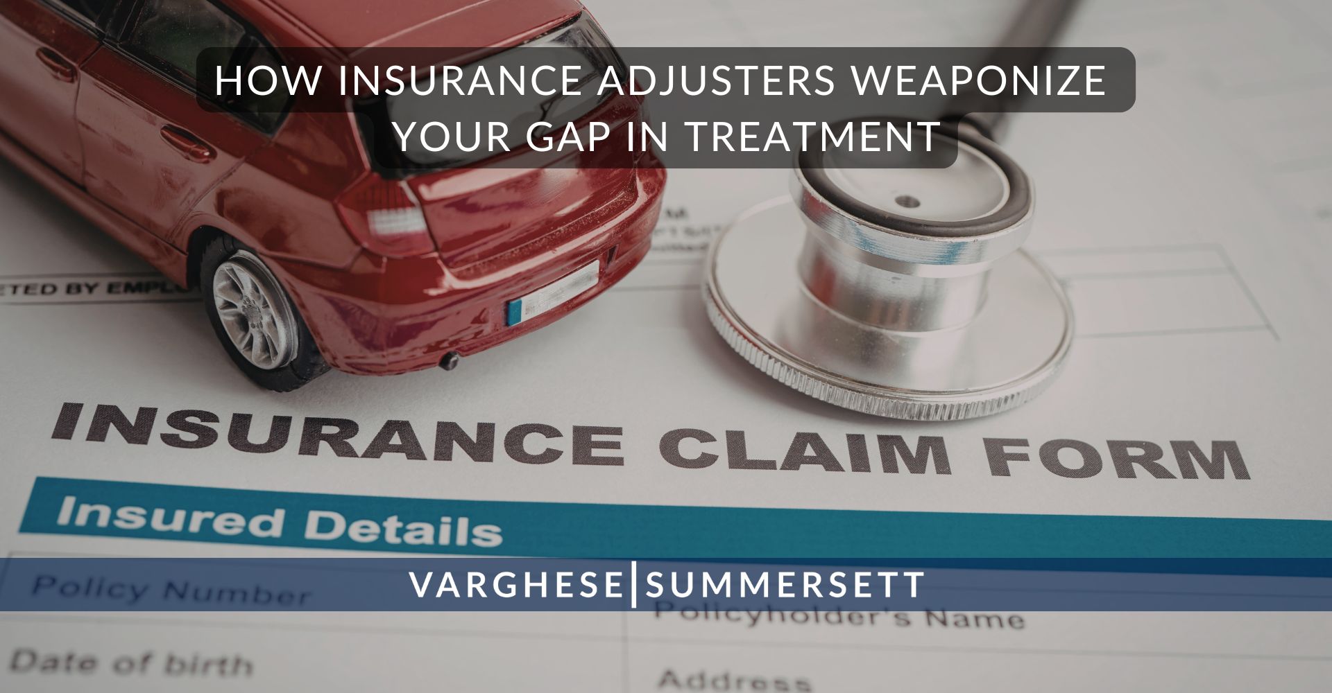 How Insurance Adjusters Weaponize Your Gap in Treatment