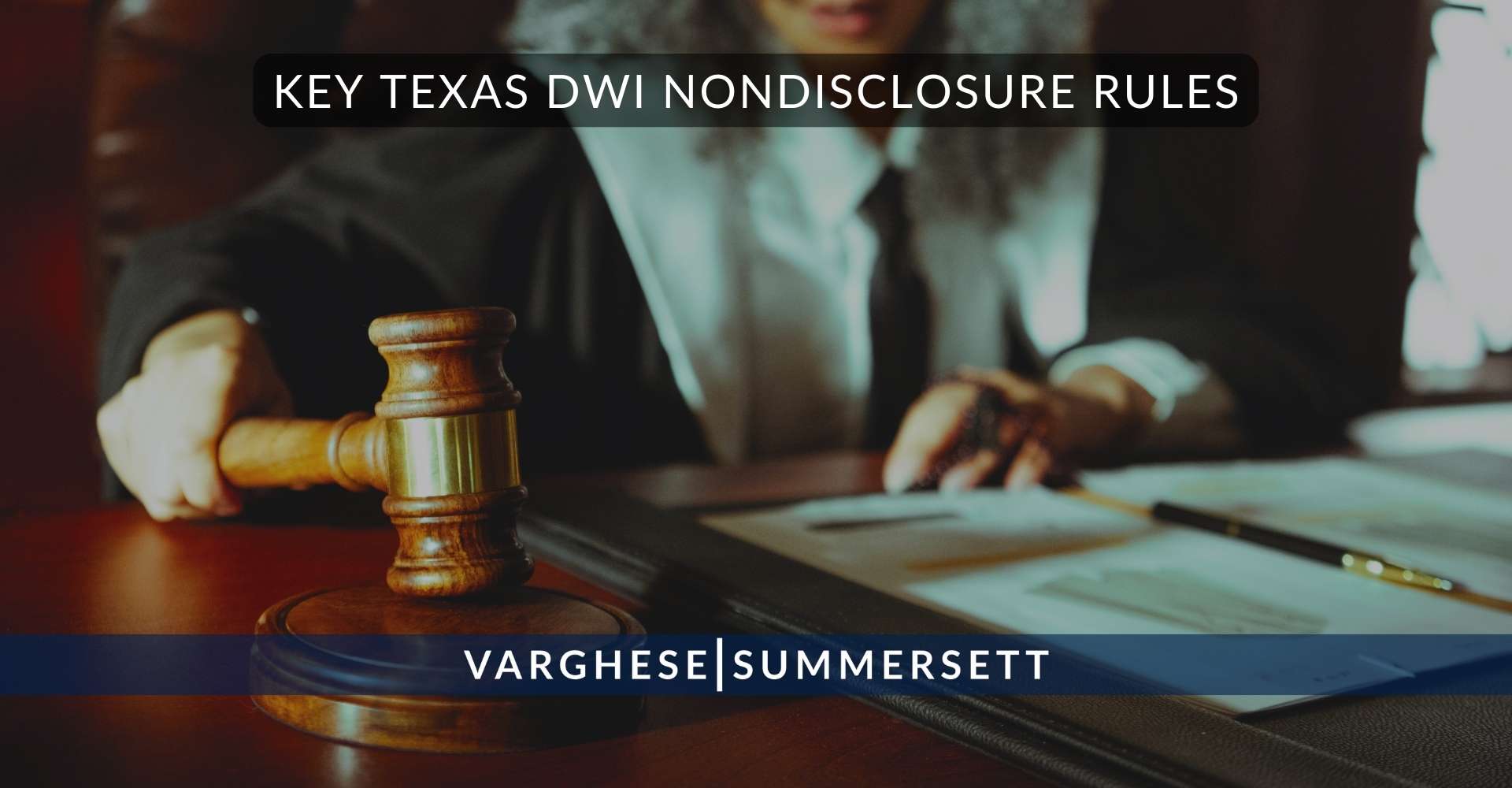 Normas clave de confidencialidad sobre conducción bajo los efectos del alcohol en Texas