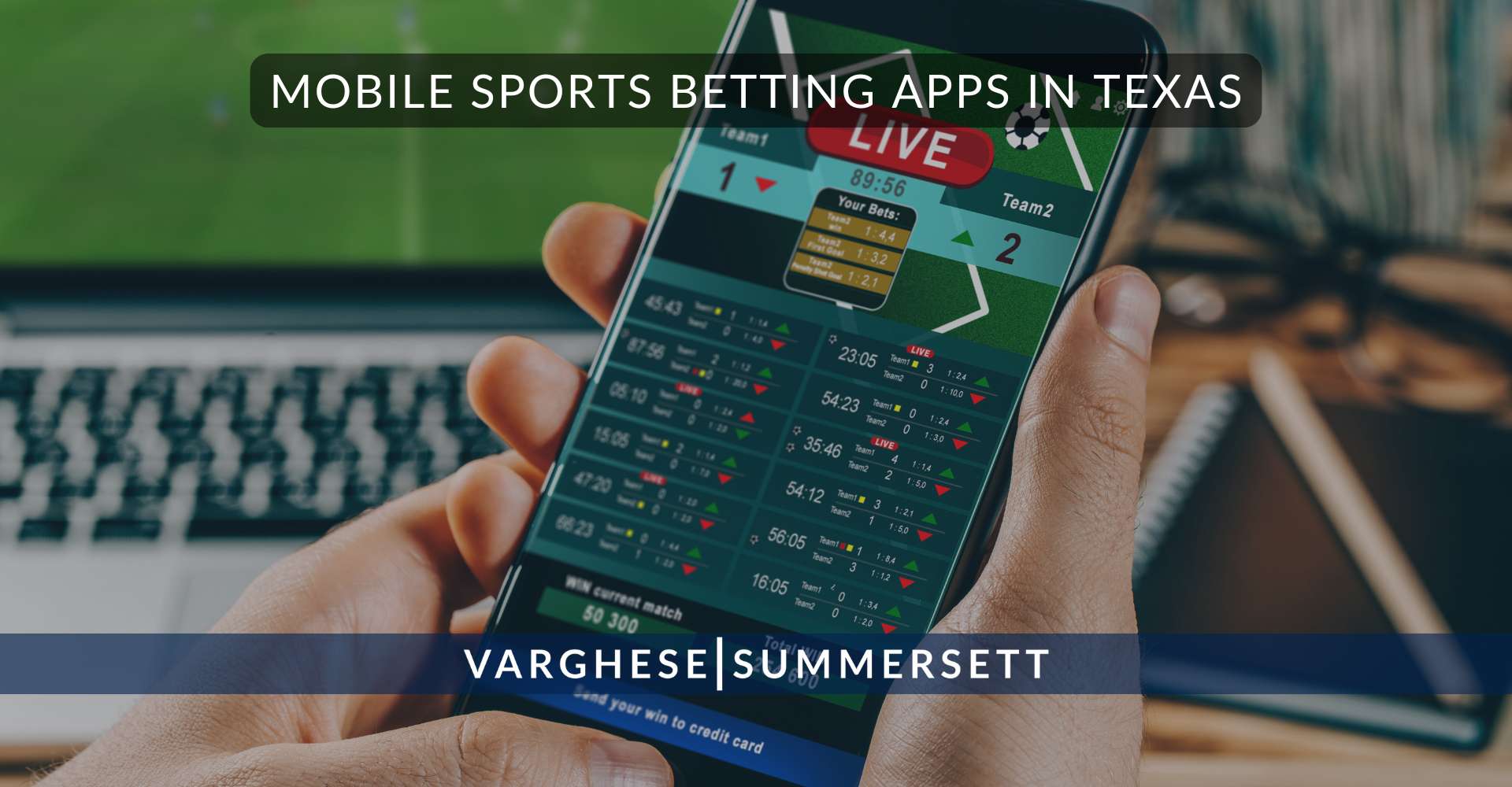 Aplicaciones móviles para apuestas deportivas en Texas