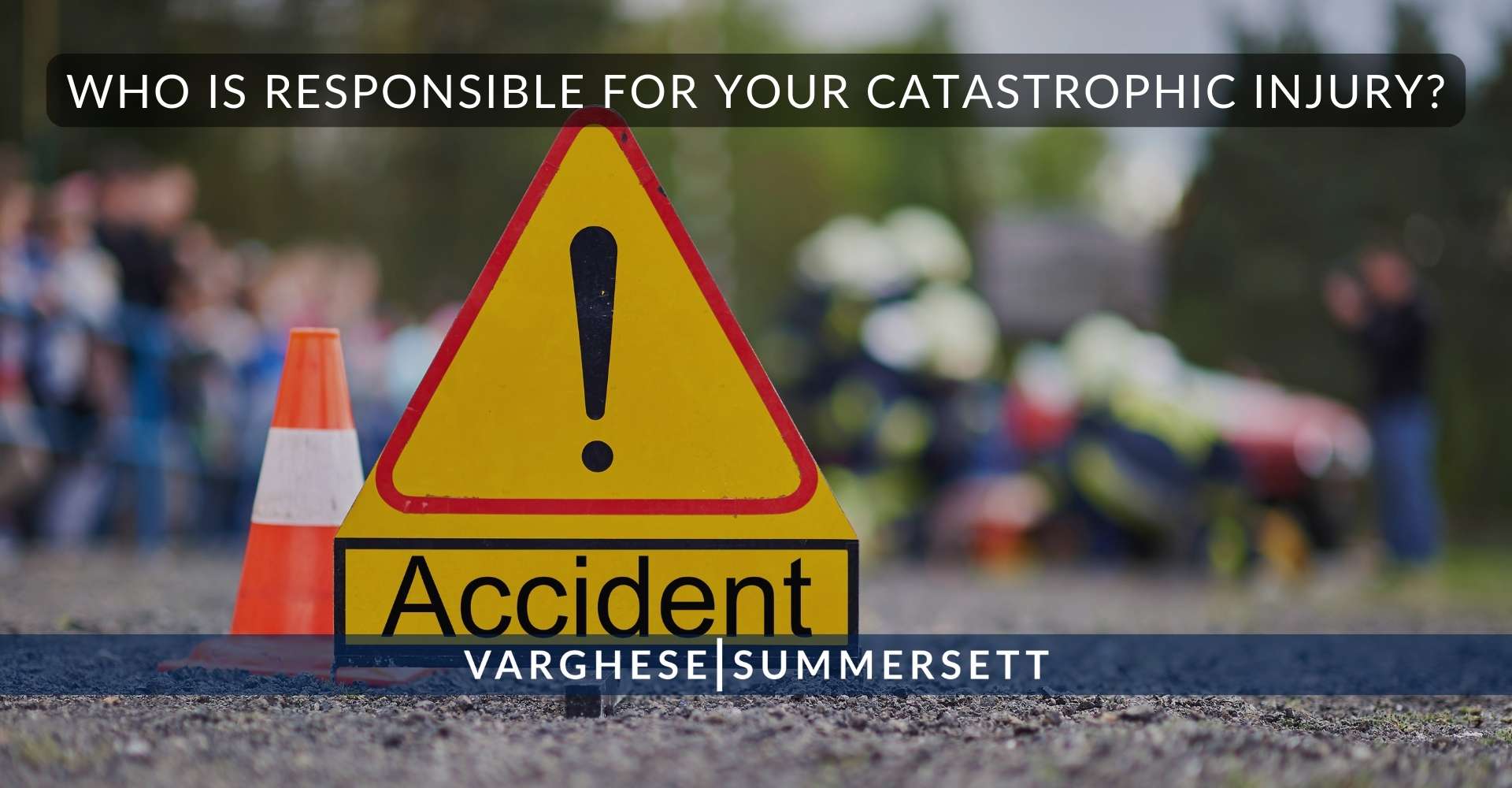 ¿Quién es responsable de su lesión catastrófica?