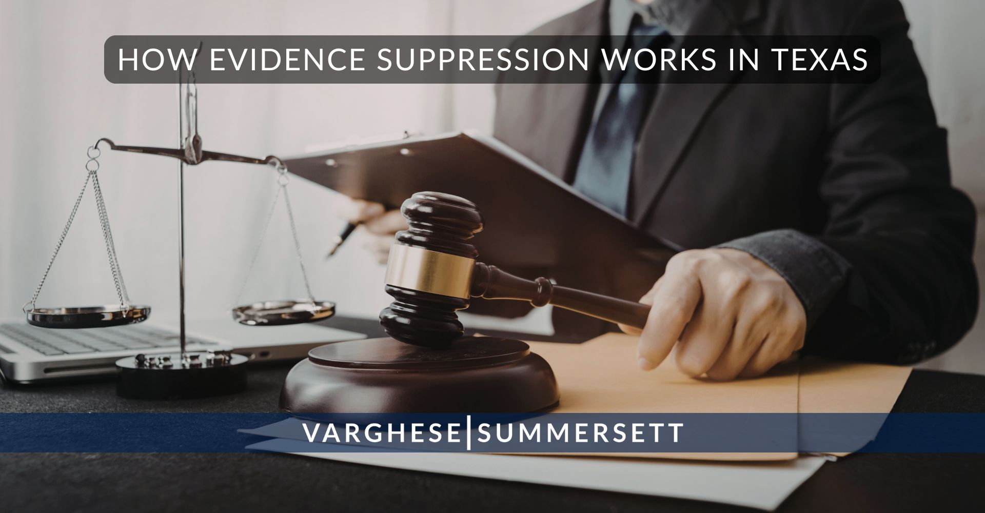 Cómo funciona la supresión de pruebas en Texas