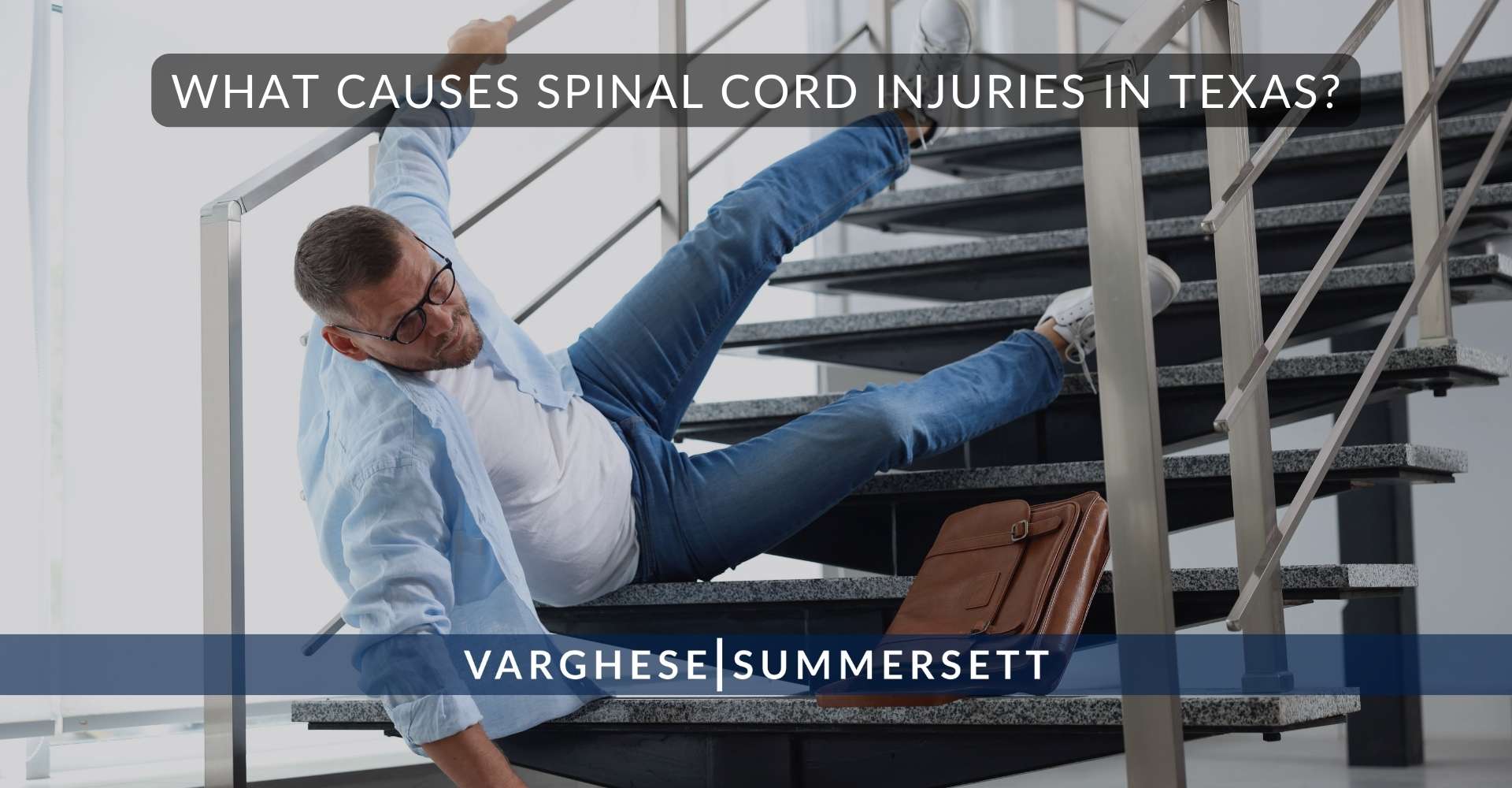 ¿Qué causa las lesiones de la médula espinal en Texas?