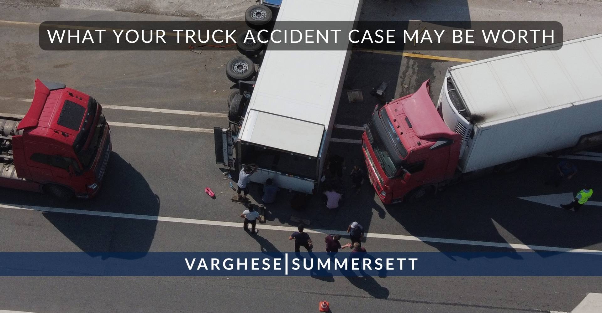 ¿Cuánto puede valer su caso de accidente de camión?