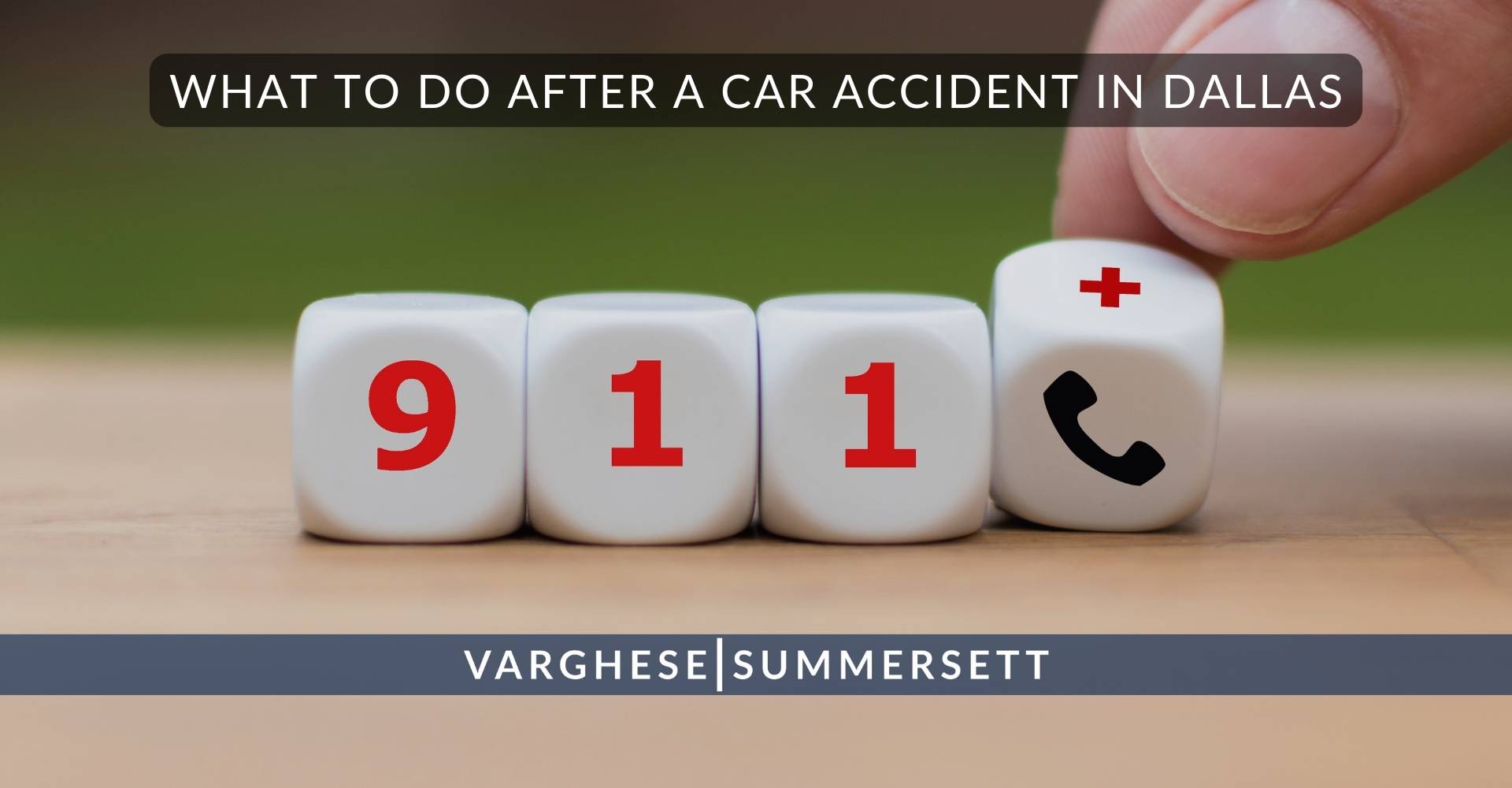 Qué hacer después de un accidente automovilístico en Dallas