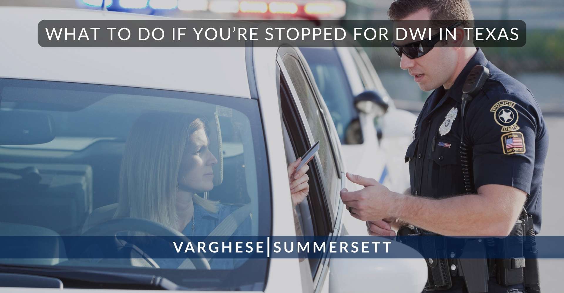 Qué hacer si te detienen por conducir bajo los efectos del alcohol en Texas