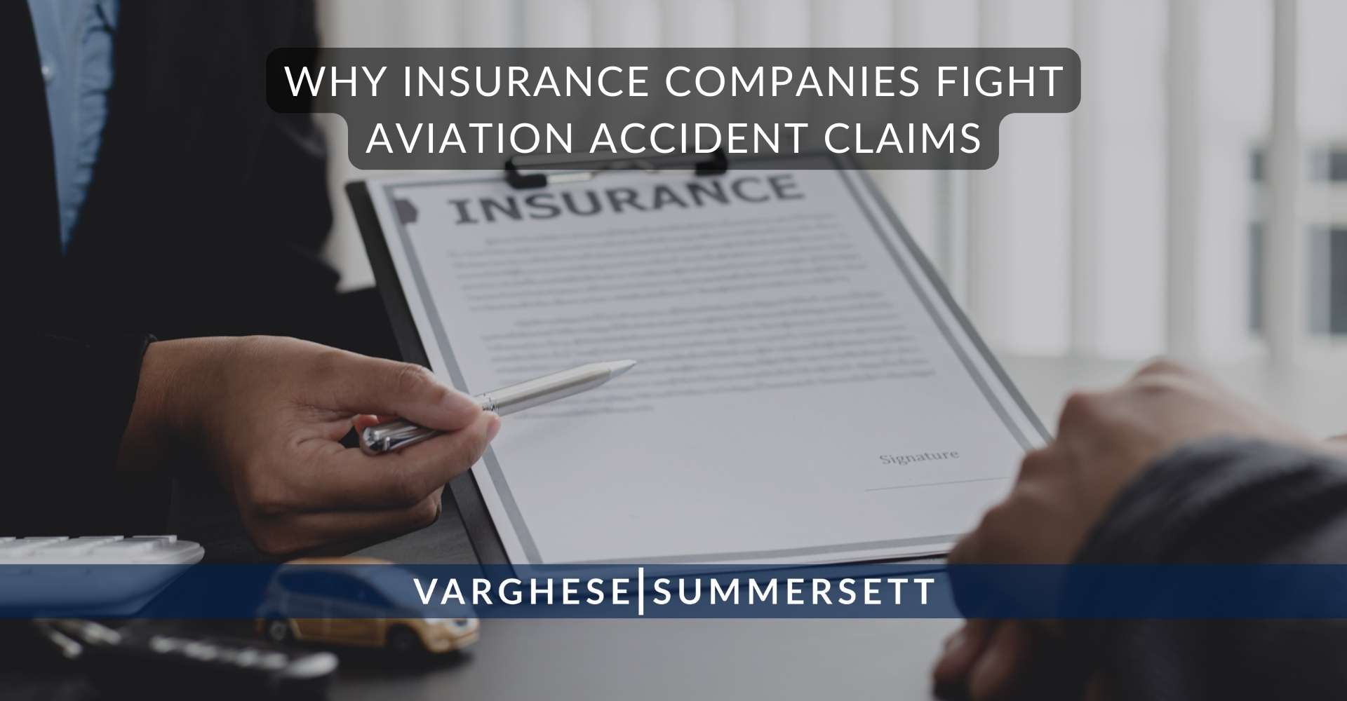 ¿Por qué las compañías de seguros se oponen a las reclamaciones por accidentes aéreos?