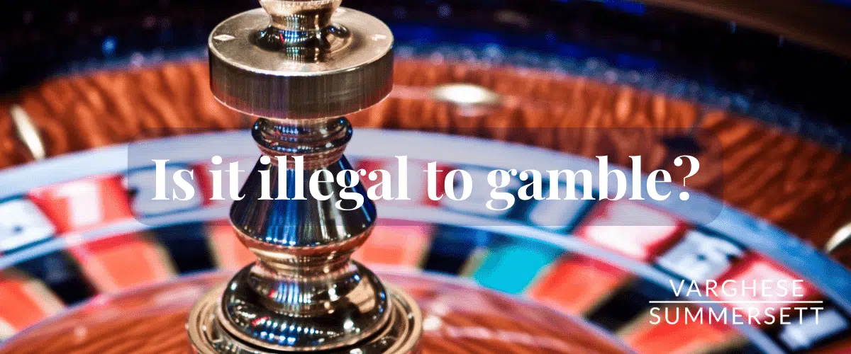 is it legal to gamble