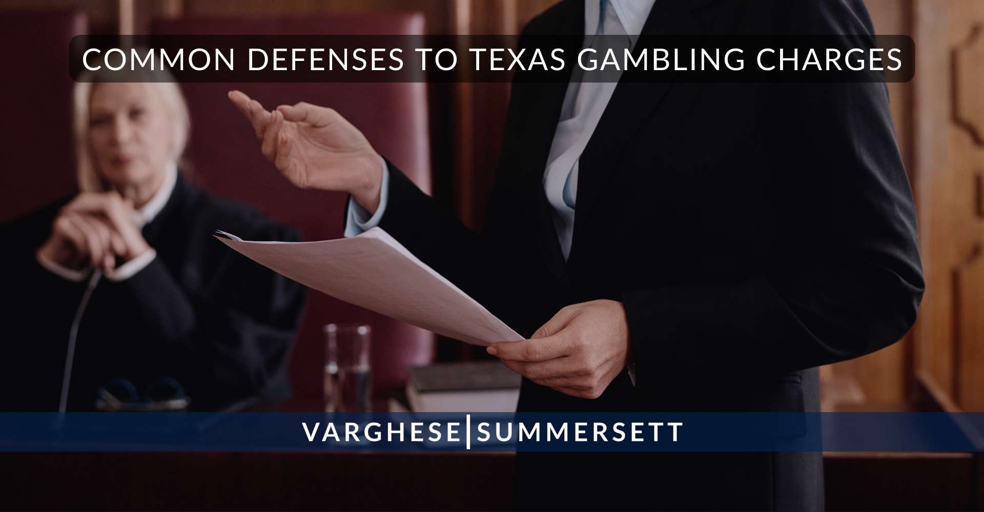 Defensas comunes ante los cargos por juego ilegal en Texas