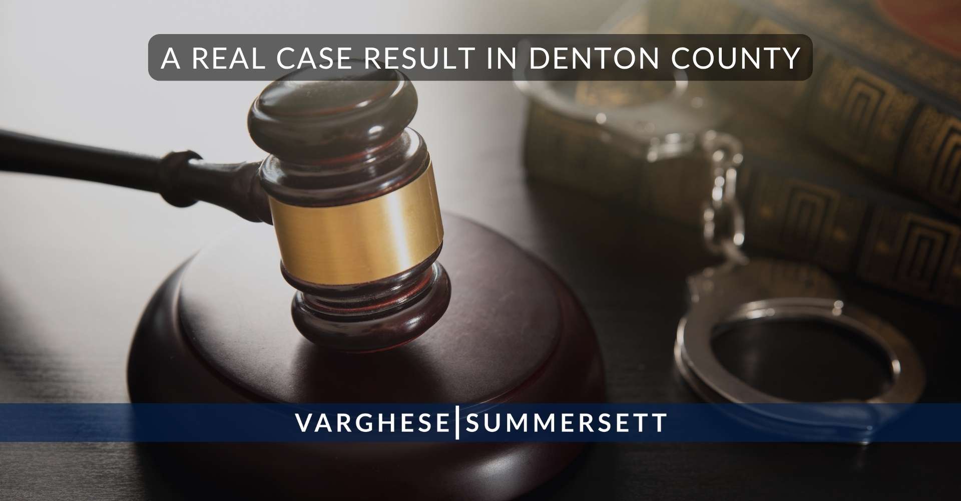 Resultado de un caso real en el condado de Denton