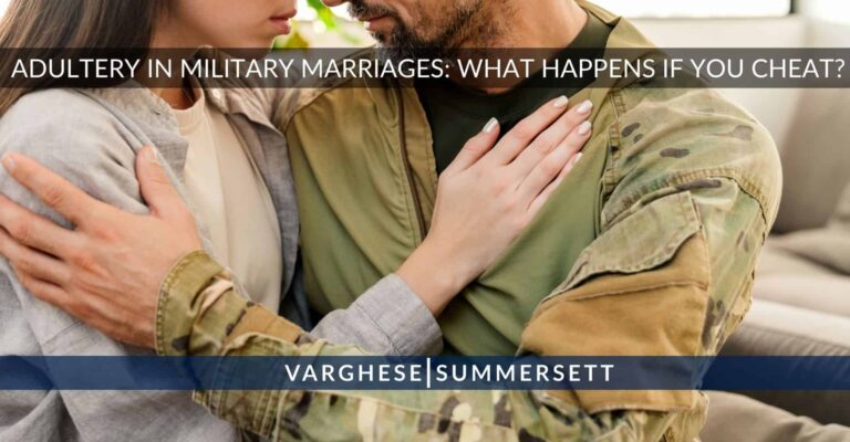 Adultery in Military Marriages: What Happens if You Cheat?