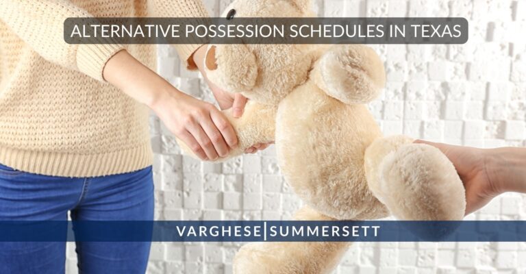 Alternative Custody Schedules in Texas