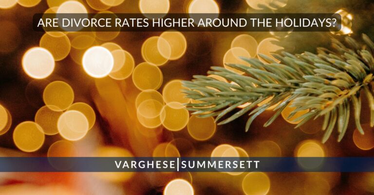 Are Divorce Rates Higher Around the Holidays?