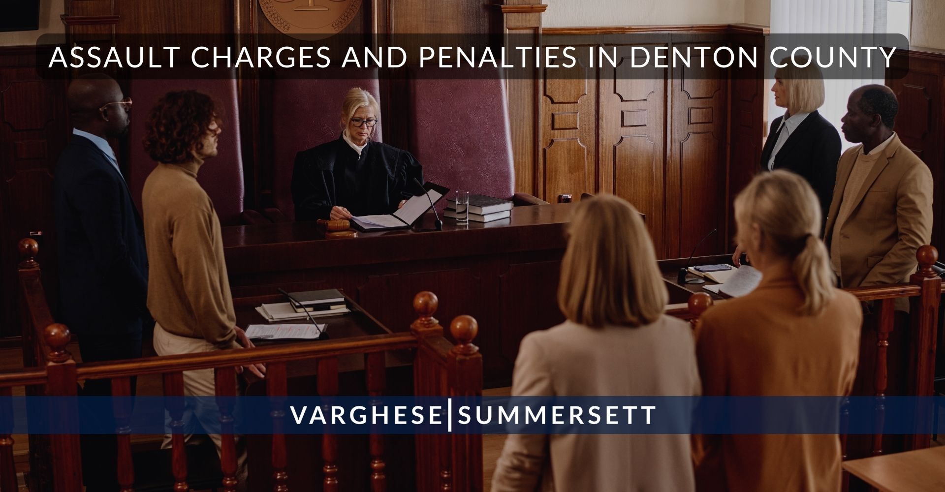 Cargos y sanciones por agresión en el condado de Denton
