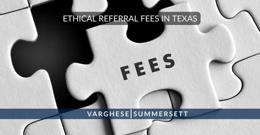 Referral Fees in Texas