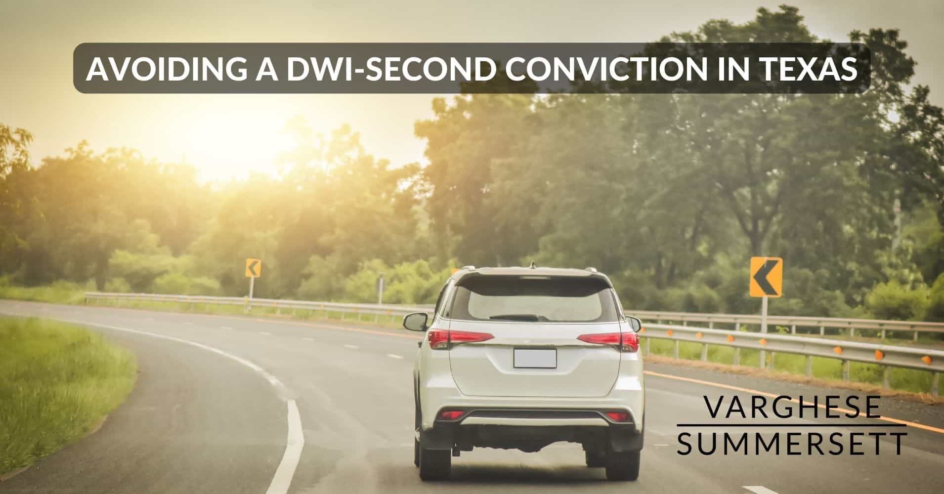 DWI second in Texas