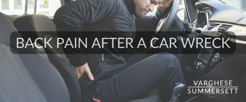 Back Pain After a Car Accidemt