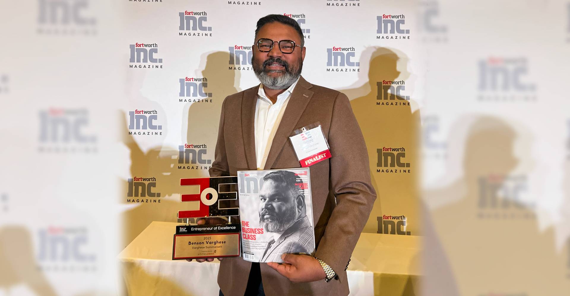 Benson Varghese: Emprendedor de excelencia