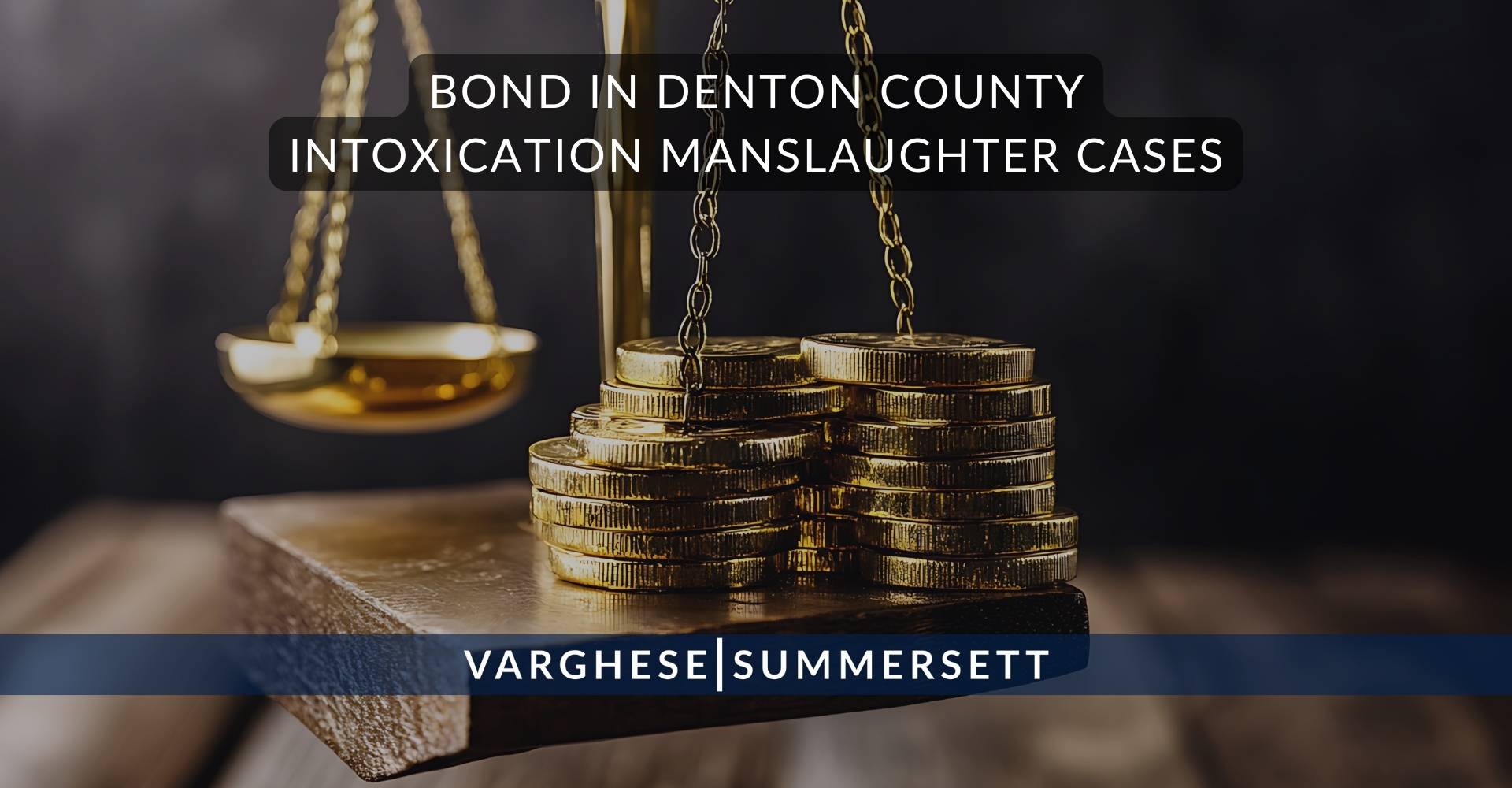 Fianza en casos de homicidio por intoxicación en el condado de Denton