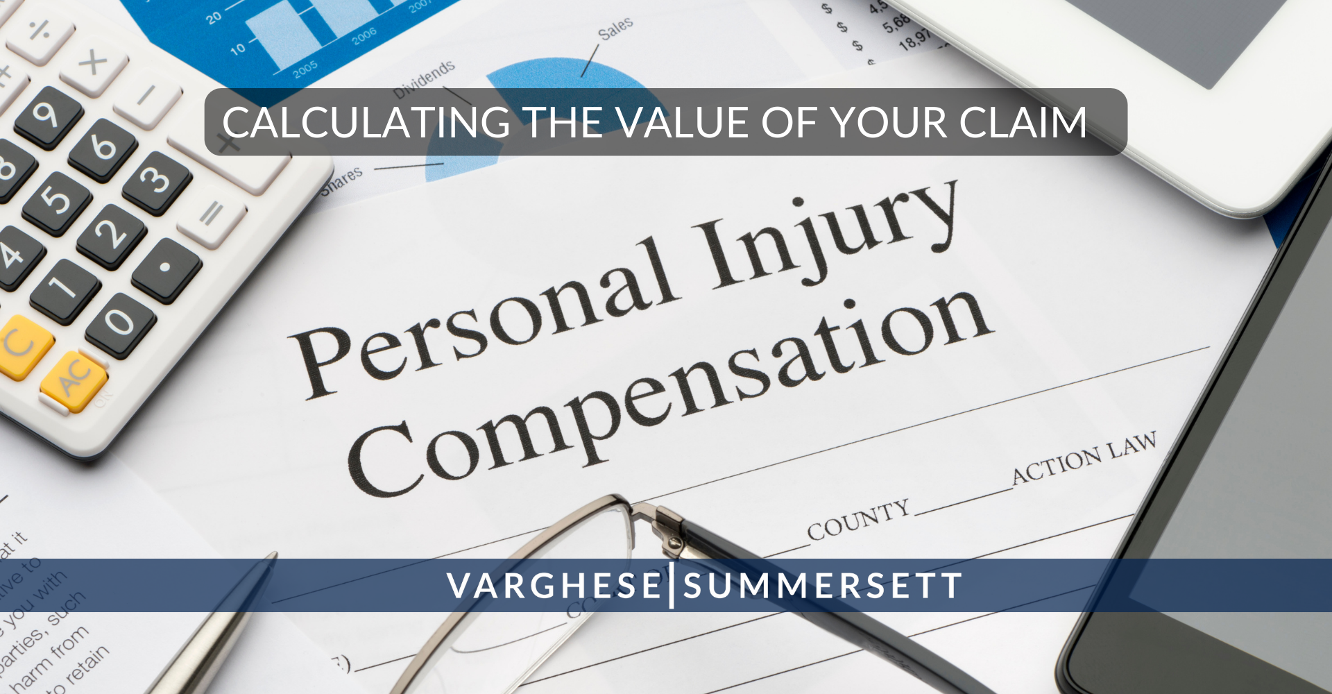 Calculating the value of your claim