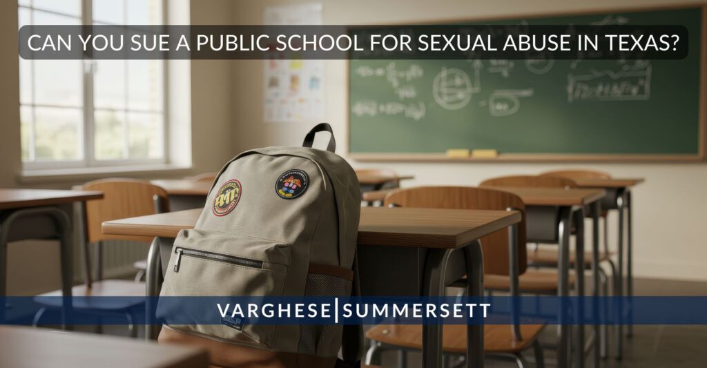 Can You Sue a Public School for Sexual Abuse in Texas?