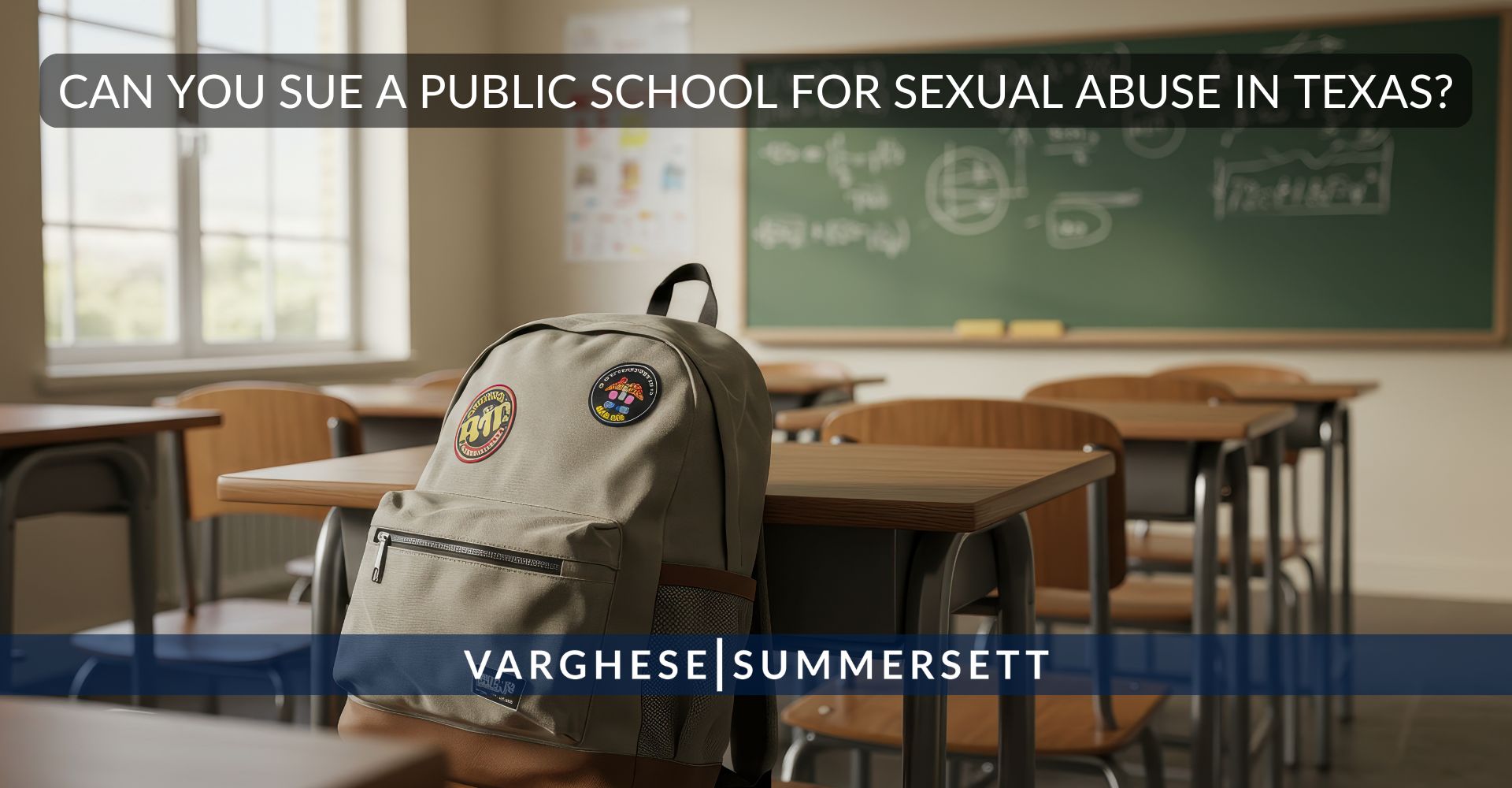 ¿Se puede demandar a una escuela pública por abuso sexual en Texas?