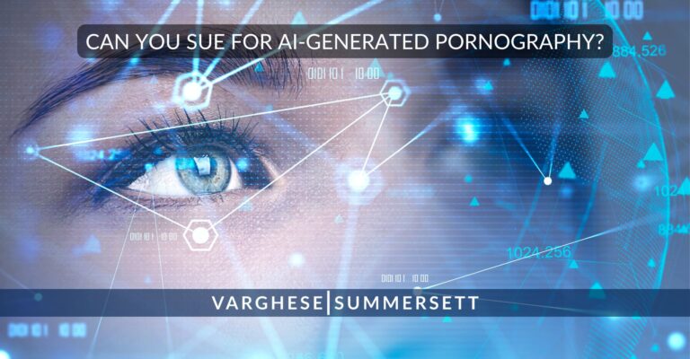 ¿Se puede demandar por pornografía AI en la que aparezca usted (o su hijo)?
