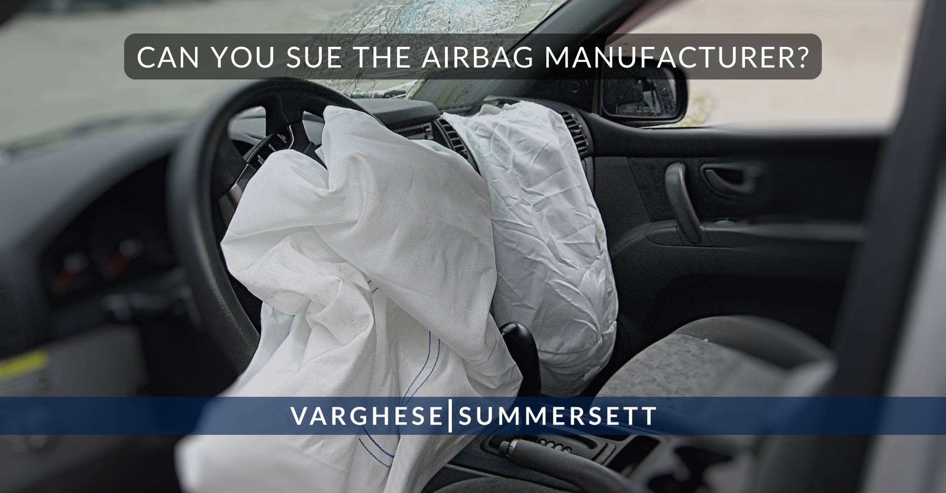 ¿Se puede demandar al fabricante del airbag?