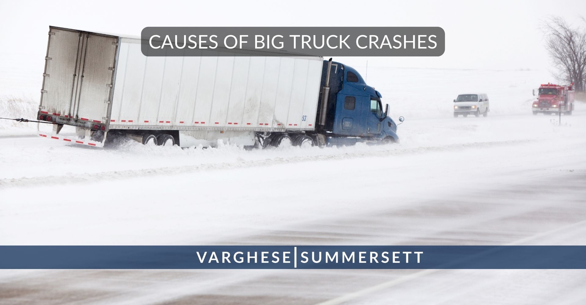 Causas de los accidentes de grandes camiones