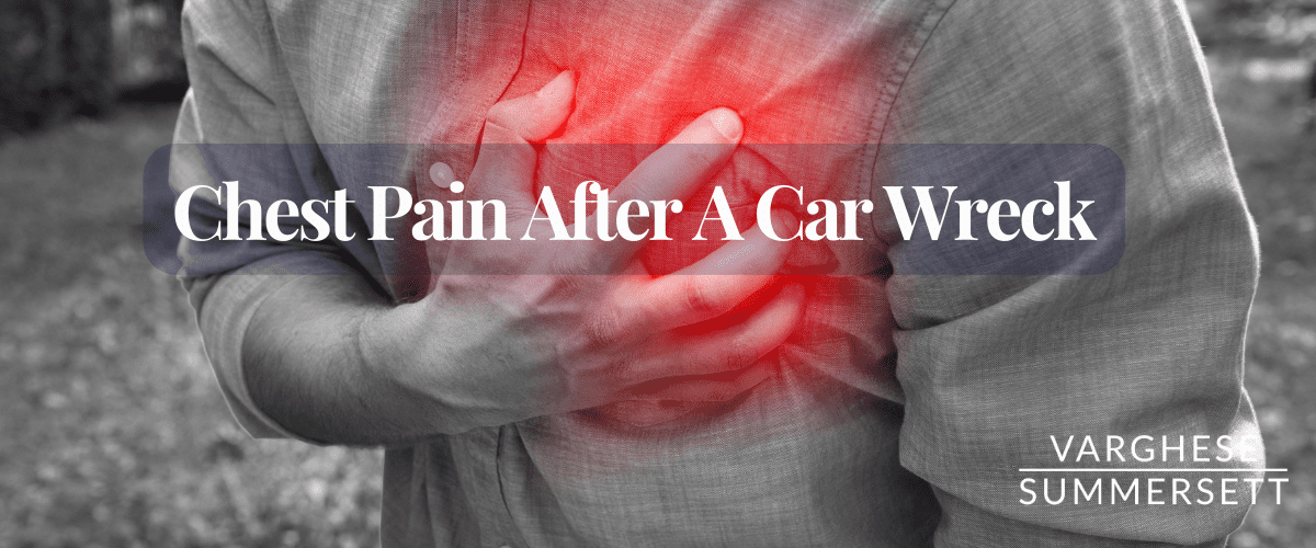 Chest pain after a car wreck