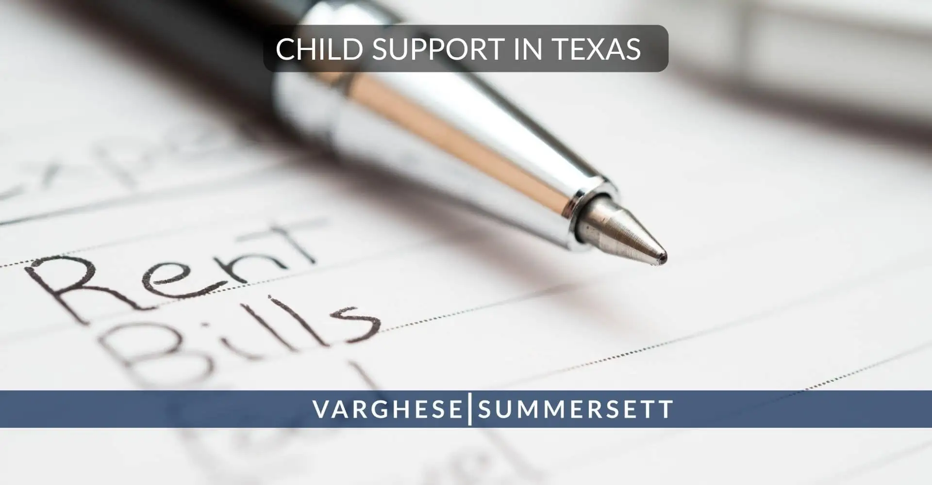 Child support in Texas