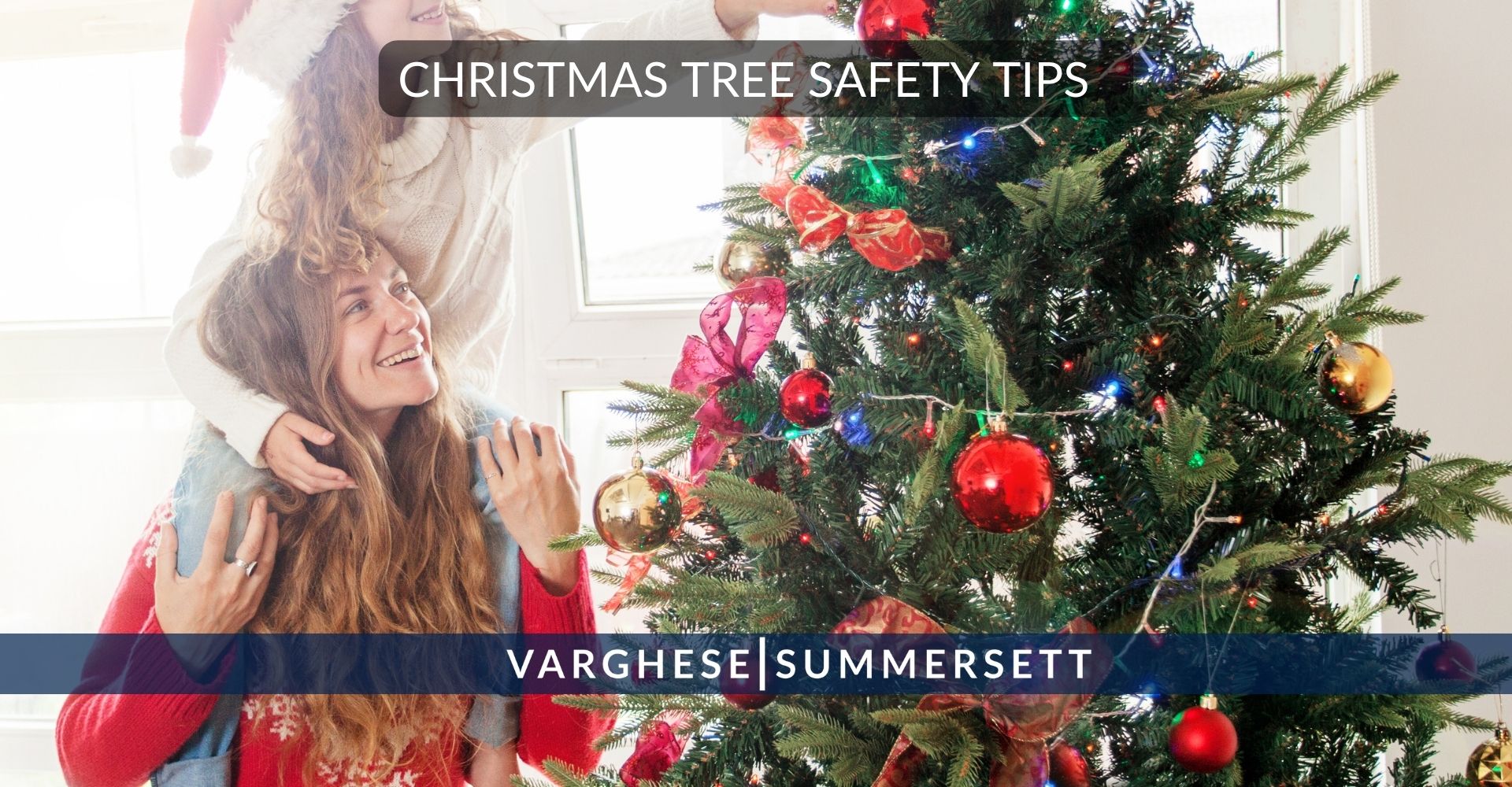 Consejos de seguridad para el árbol de Navidad