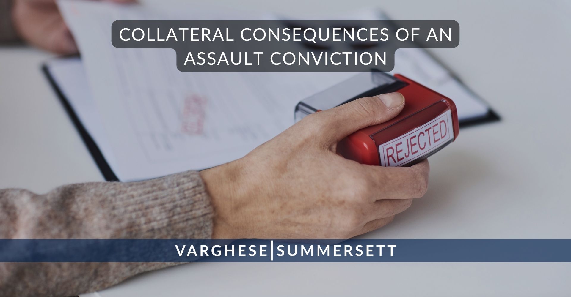 Consecuencias colaterales de una condena por agresión