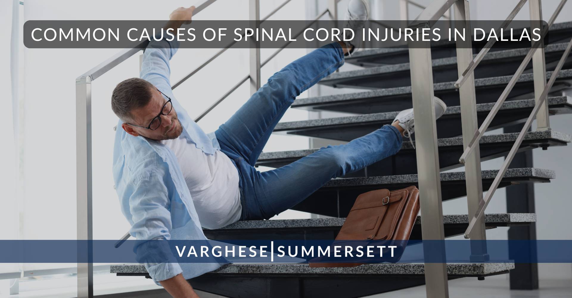Causas comunes de lesiones de la médula espinal en Dallas