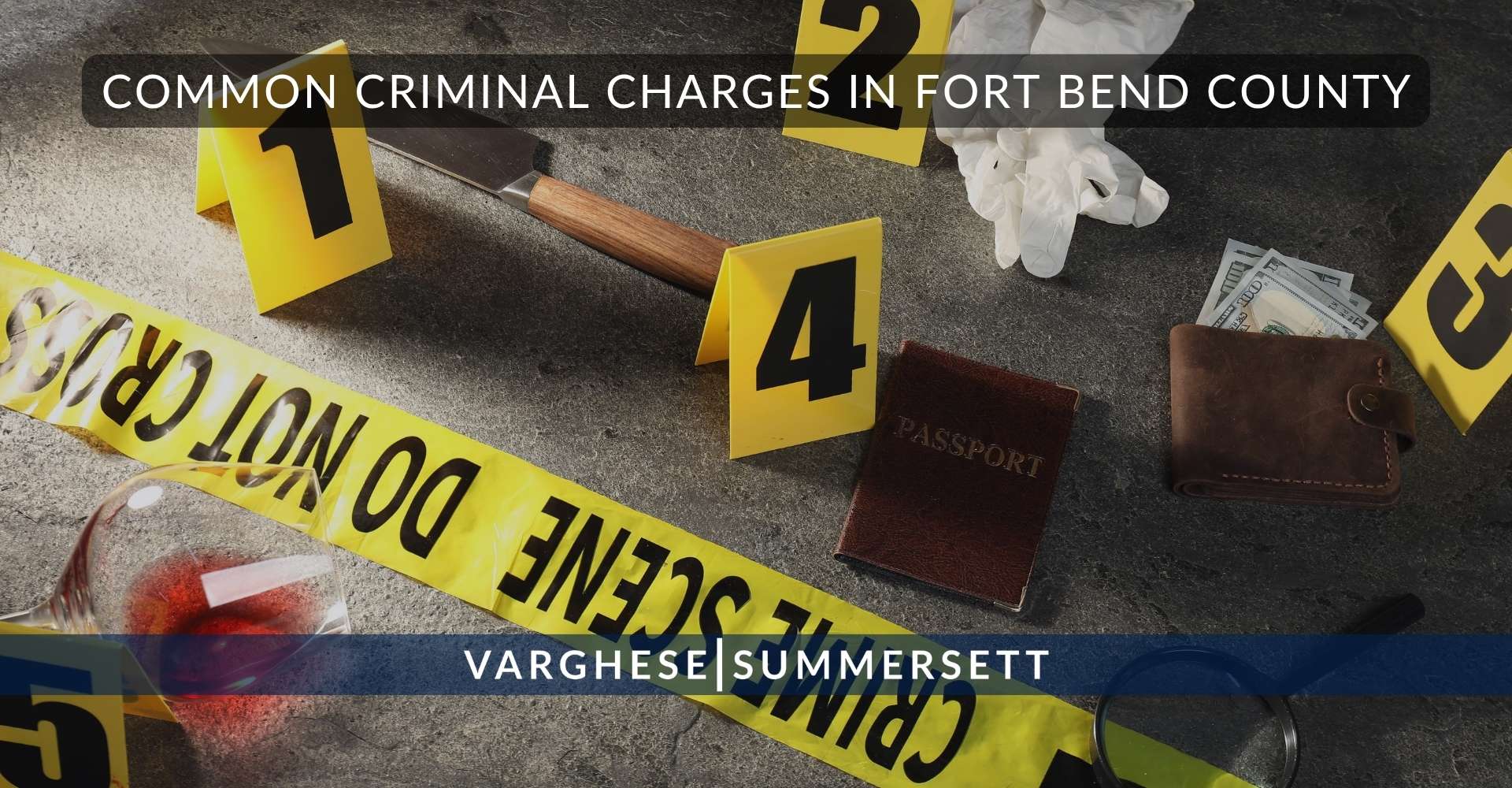 Delitos comunes en el condado de Fort Bend