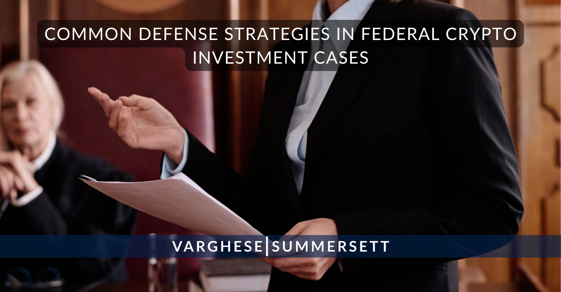 Common Defense Strategies in Federal Crypto Investment Cases