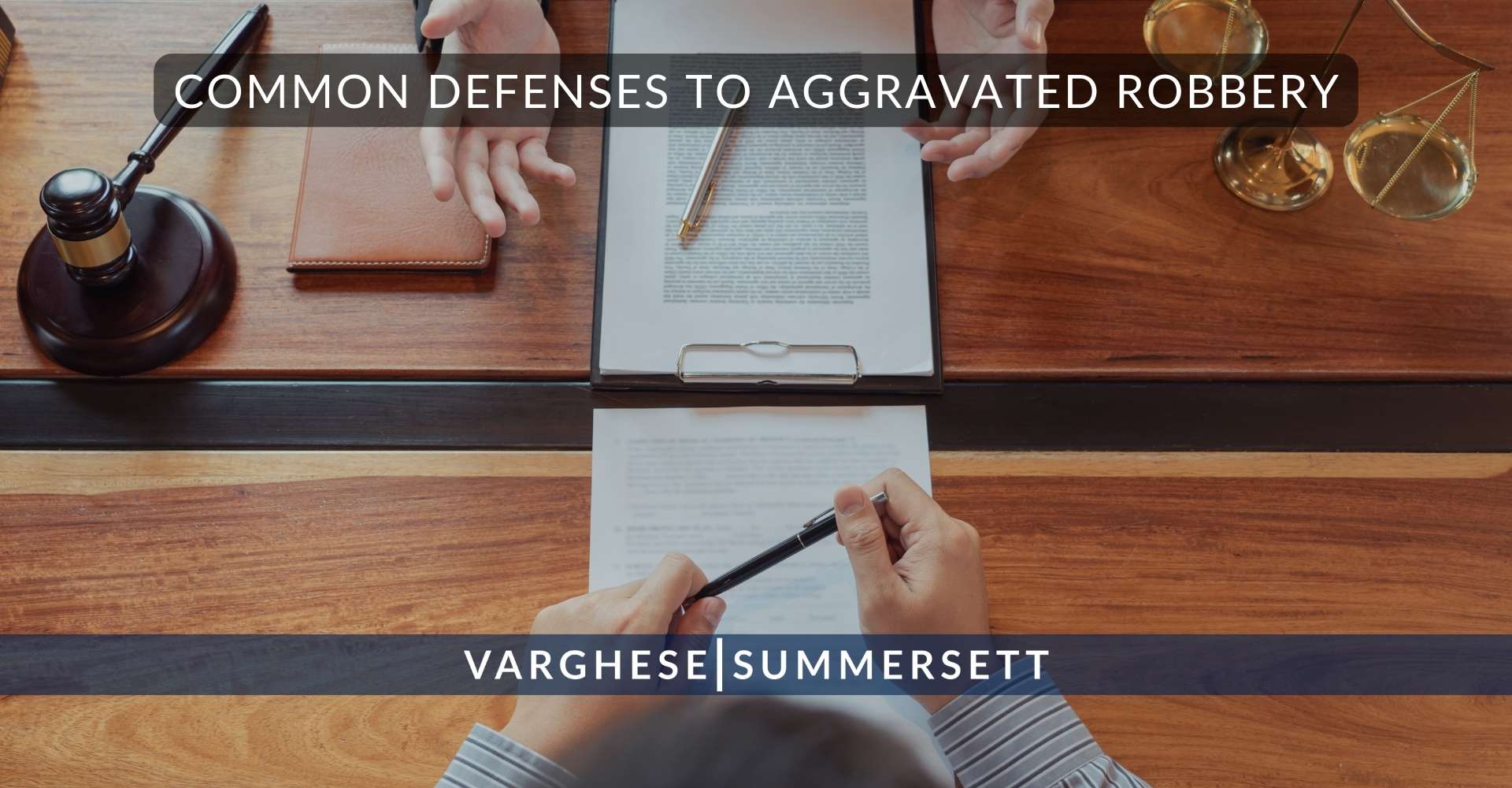 Defensas comunes contra el robo agravado
