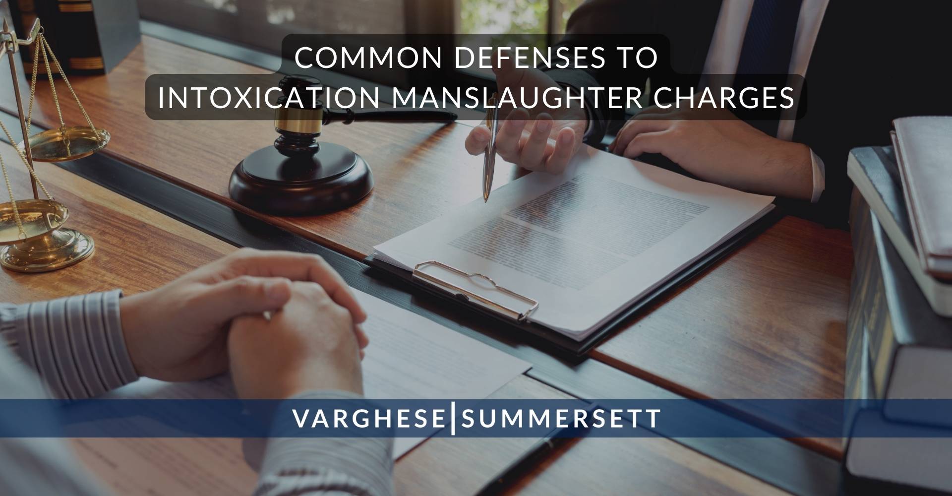 Defensas comunes contra los cargos de homicidio por intoxicación